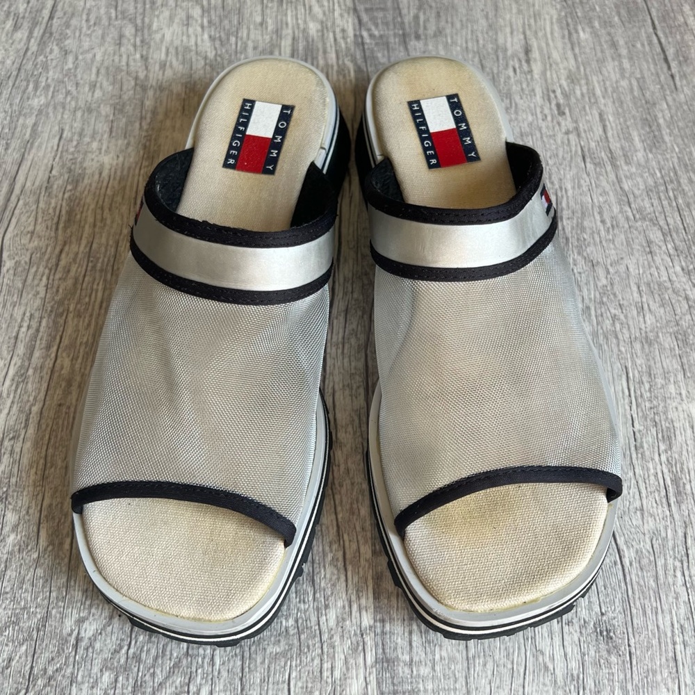 Vintage Tommy Hilfiger Women's Slides 7